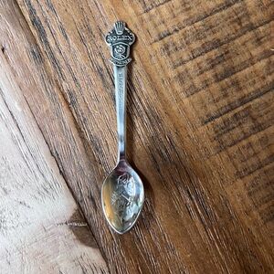 Vintage Rolex Silver Souvenir Collector Spoon Bucherer Switzerland Lucerne Lion